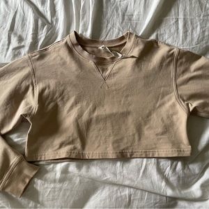 Lululemon cropped crew